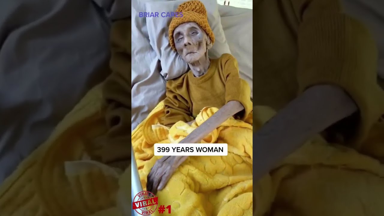 🔴 A MULHER MAIS VELHA DO MUNDO - IMPRESSIONANTE 399 ANOS #shorts
