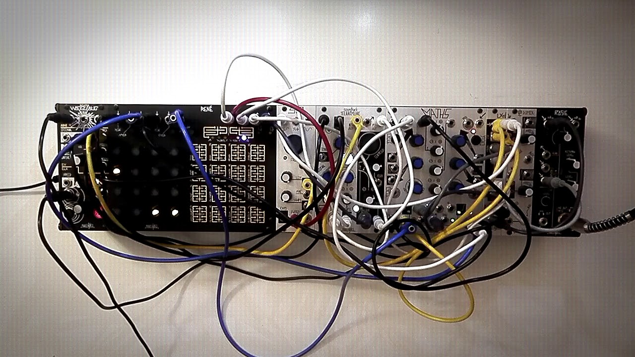 Weeping nebula II / Make noise System Cartesian