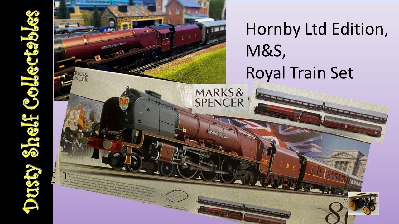 Hornby The Royal Train Set, Limited Edition M&S Commission, Coronation Special Part1