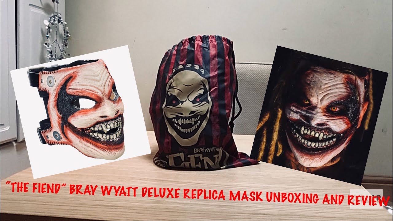 “THE FIEND” BRAY WYATT DELUXE REPLICA MASK UNBOXING/REVIEW