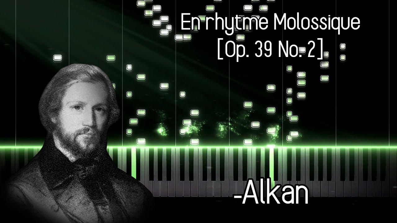 C. V. Alkan - 12 Etudes in All the Minor Keys, ' En rhythme molossique' [Op. 39 No. 2] (Gibbons)