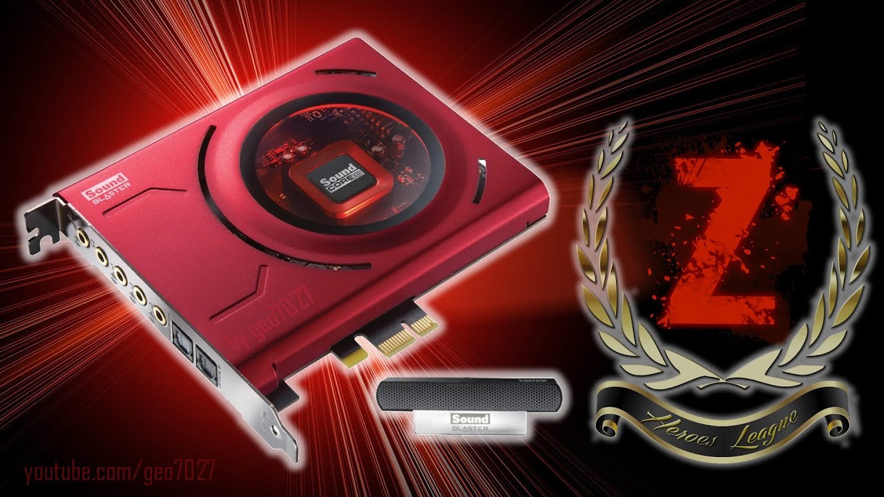 Z  - ЗНАЧИТ ЗВУК (Z for ZOUND) Sound Blaster Z