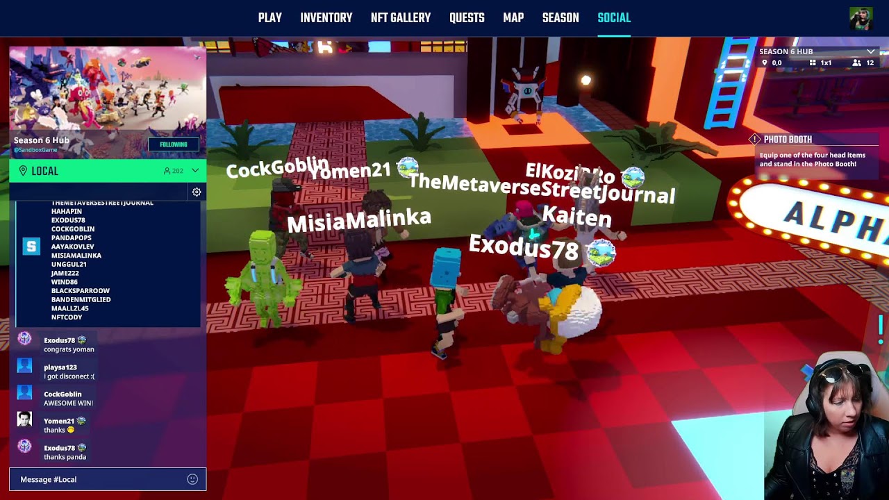 Sandbox Alpha Season 6! - Exploring the Metaverse earning SAND and GIVEAWAYS!