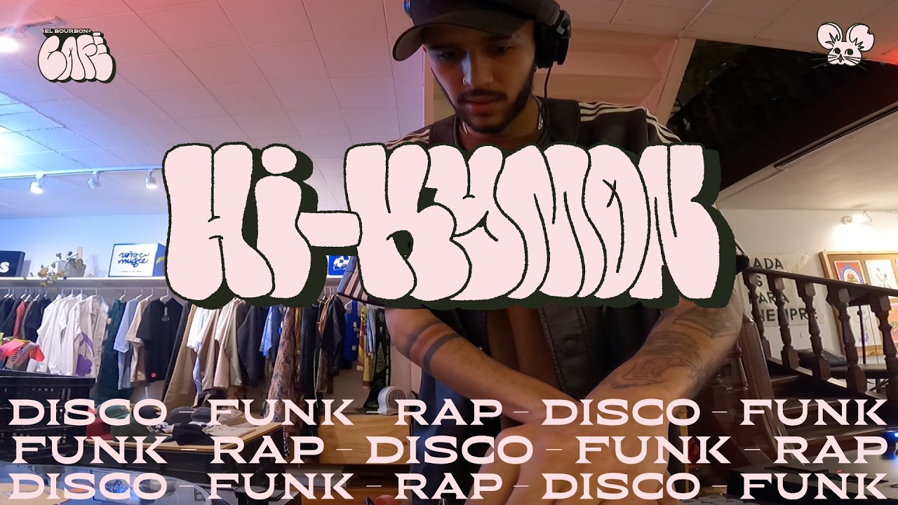 HI-KYMON - RAP - DISCO - FUNK - SESIONES DE ESCUCHA - EL BOURBON CAF&Eacute;.