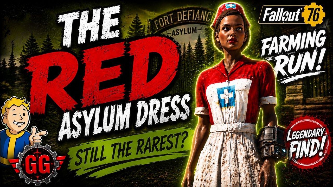 Stop Farming Wrong! Red Asylum Dress Guide With PROOF It Drops | Fallout 76