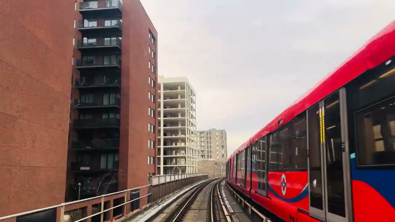 Driverless London Overground train ride #london on
