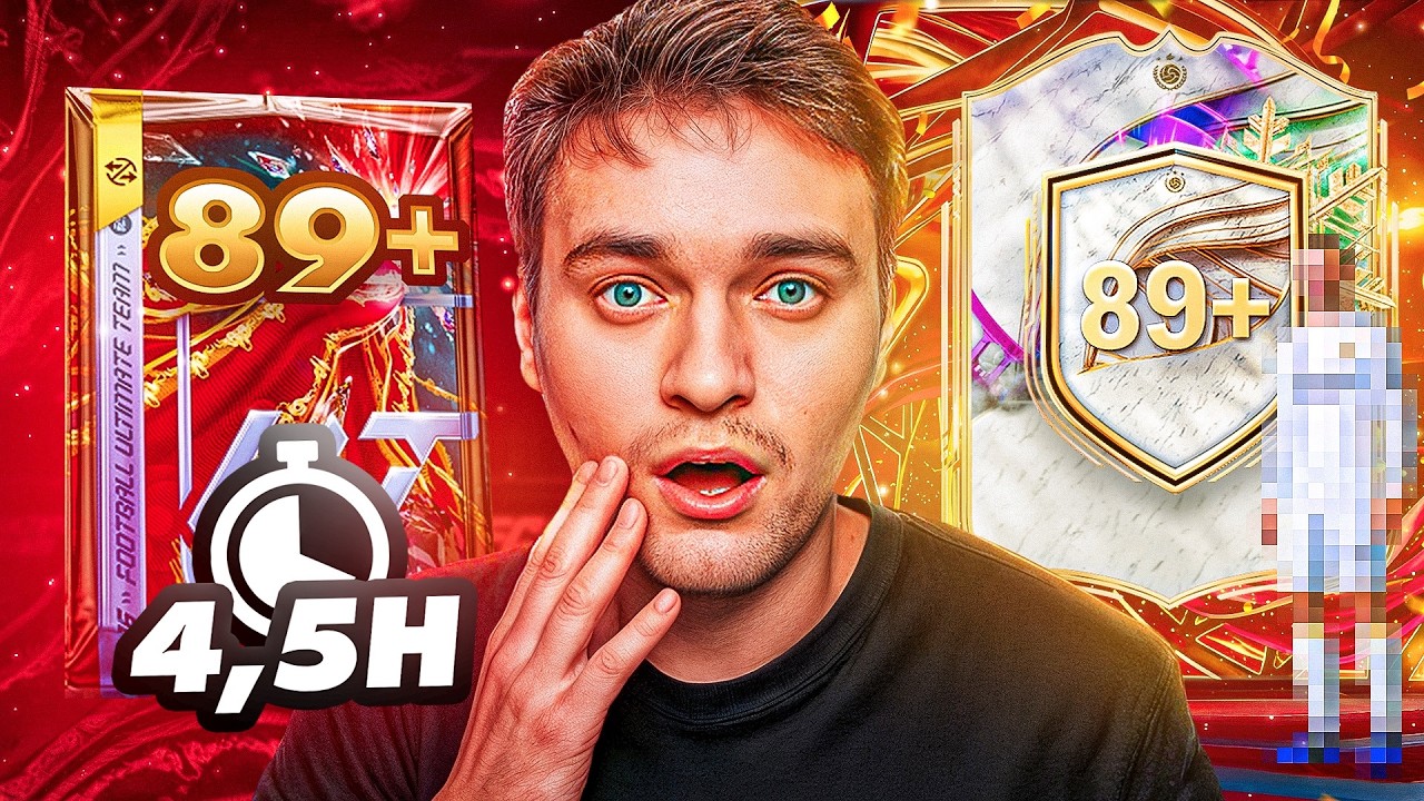 GRALEM 4.5 GODZINY PO PACZKE 89+ ARYSTOKRACJI💀 NOWA PACZKA Z IKONĄ 89+🔥| FC 26 ULTIMATE TEAM