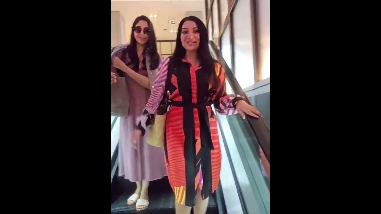 لجين عمران مع صديقاتها بأفخم فندق بدبي😍سوت جلست مساج وتغدو بالمطعم أكبر بوفيه طعام😱😳