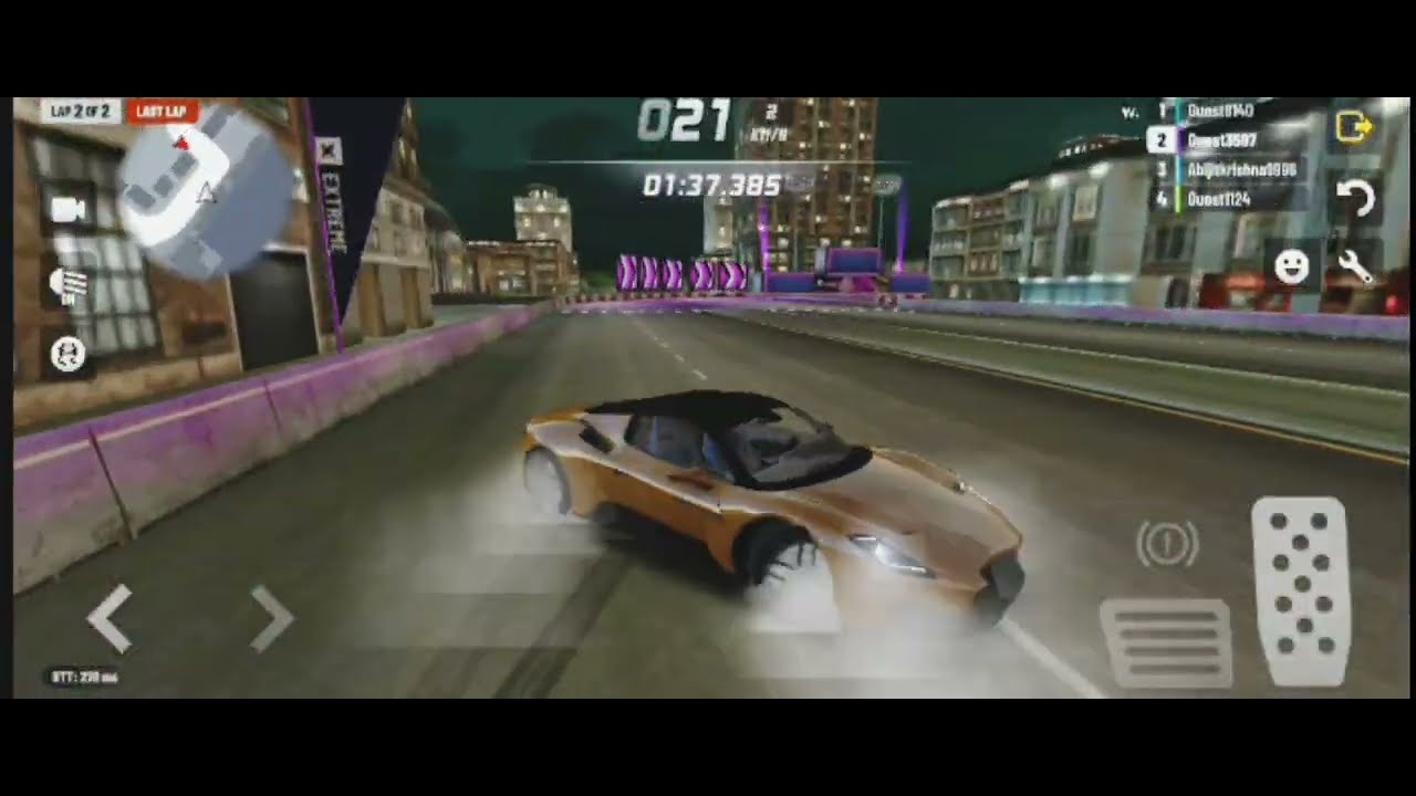 Realistic Car Racing Game 🚗💨 | High Speed Drift & Crash Gameplay