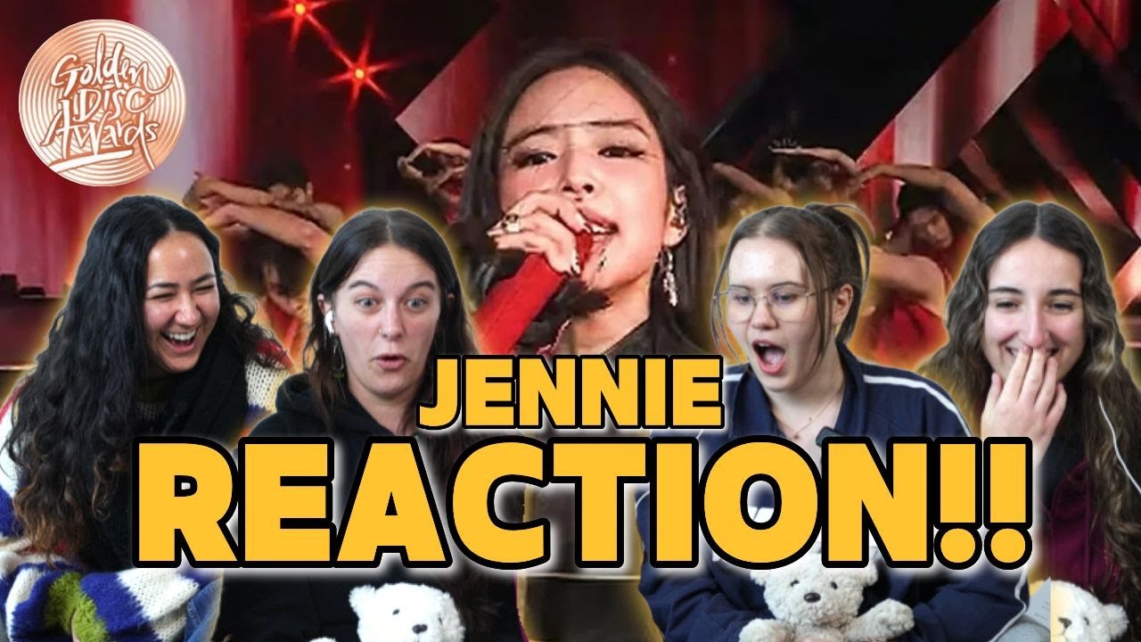 First-Time K-POP Listeners React to JENNIE (BLACKPINK) at the 2026 Golden Disc Awards