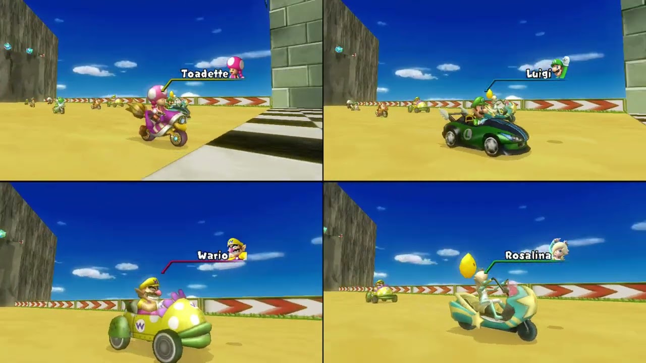 Mario Kart Wii Custom Tracks ✦ 4 Players #392