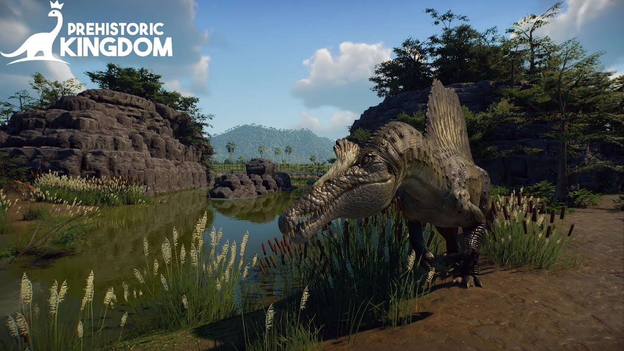 Spinosaurus Swamp Habitat | Prehistoric Kingdom Speedbuild