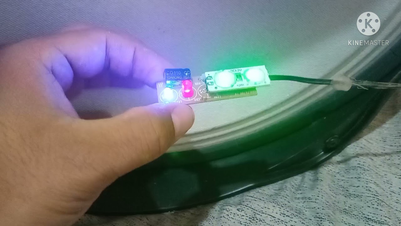 como reparar los focos LED de la bocina