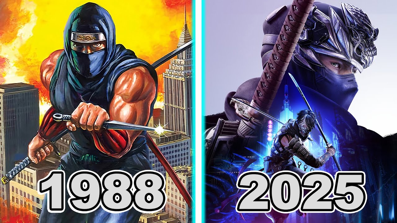Ninja Gaiden Game Evolution (1988 - 2025)