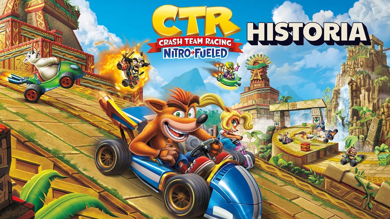 El LORE de Crash Team Racing
