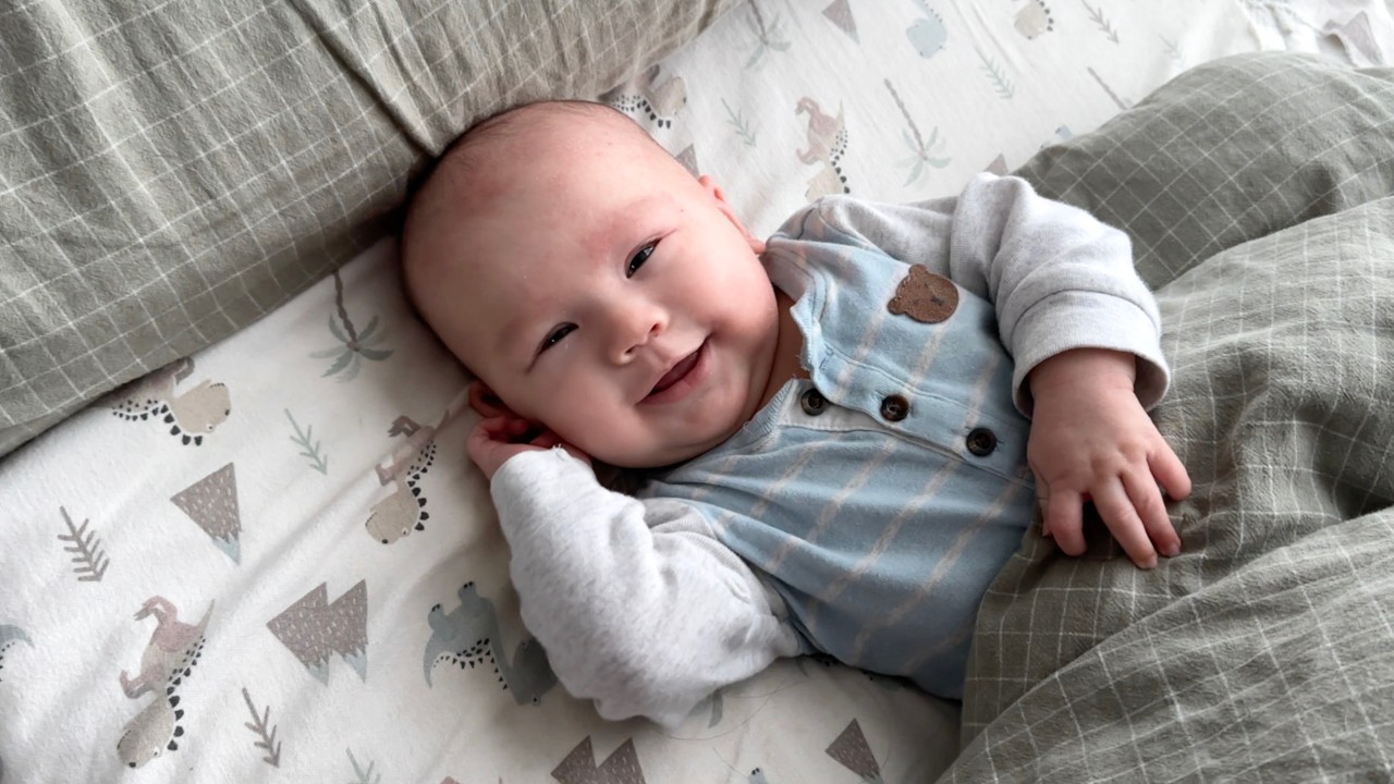 Baby Lucas is growing so fast