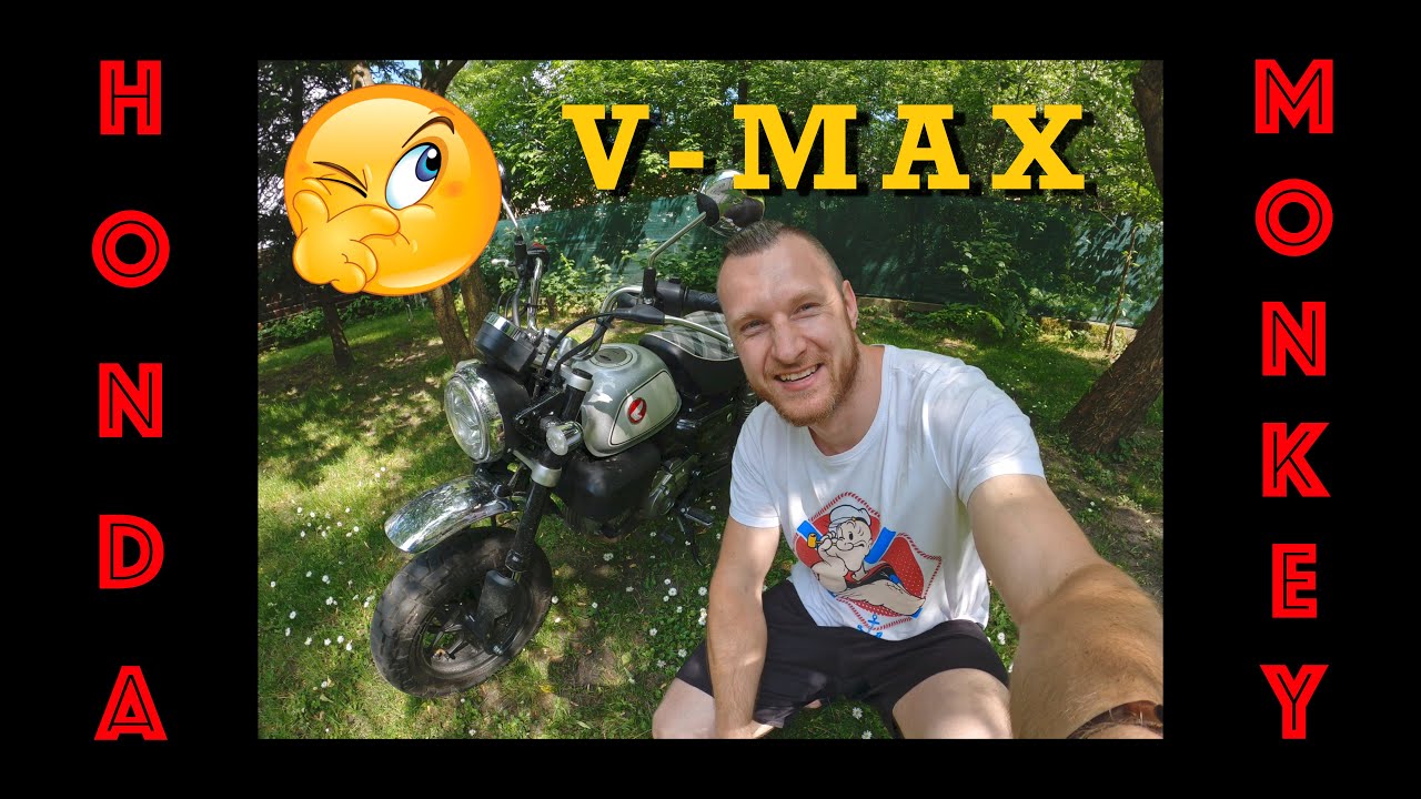 Honda Monkey 125 / V-MAX / ok. 100 kg kierowca