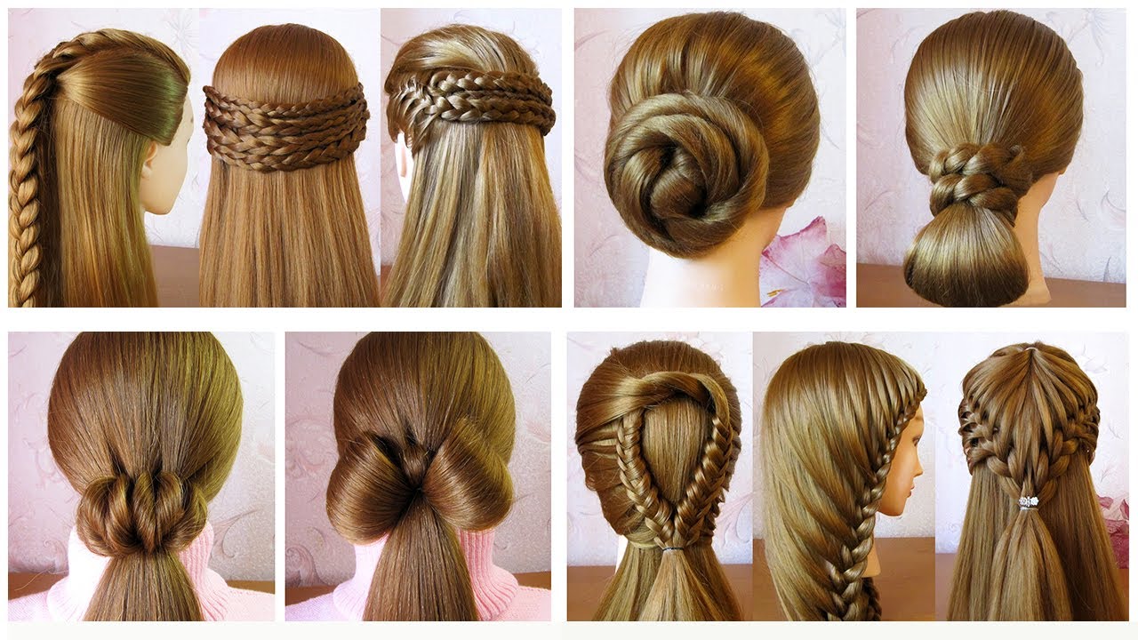 TOP 10 Easy and Simple Hairstyles For Long Hair 😍 Ladies Hairstyles For Wedding & Party