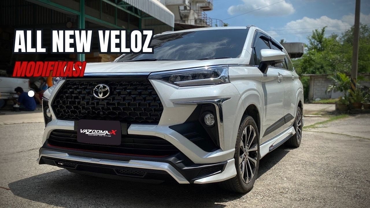 Modifikasi  Toyota All New Veloz dengan Bodykit Veloz VAZOOMA