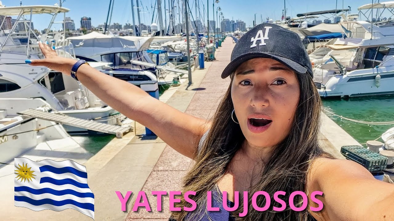 Los Yates lujosos en Punta del Este!! URUGUAY 🇺🇾