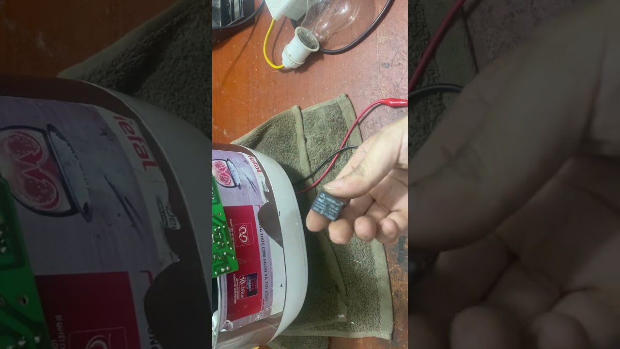 Nồi cơm điện Tefal nấu cơm không chín