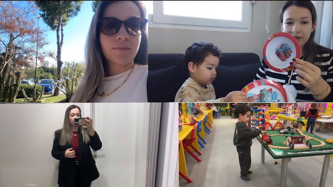 Oyun alanına girdik | doğum gününe hazırlık | günlük vlog