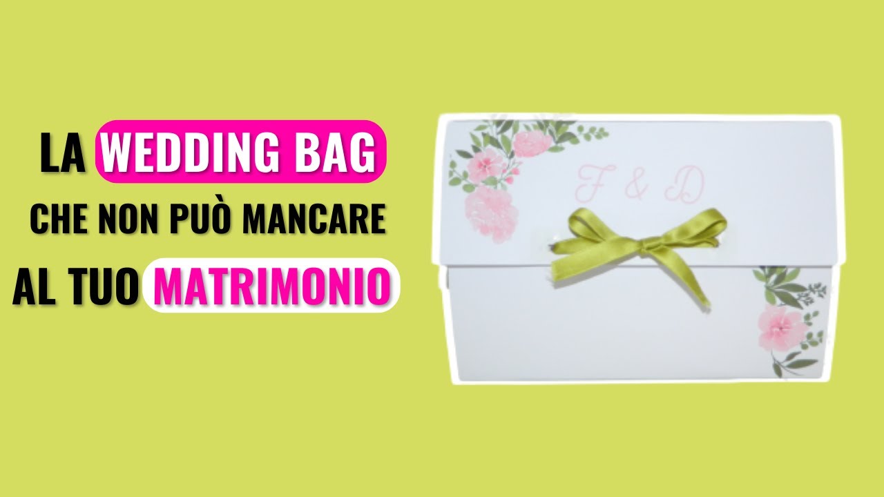 La Wedding bag pochette che non pu&ograve; proprio mancare al tuo matrimonio