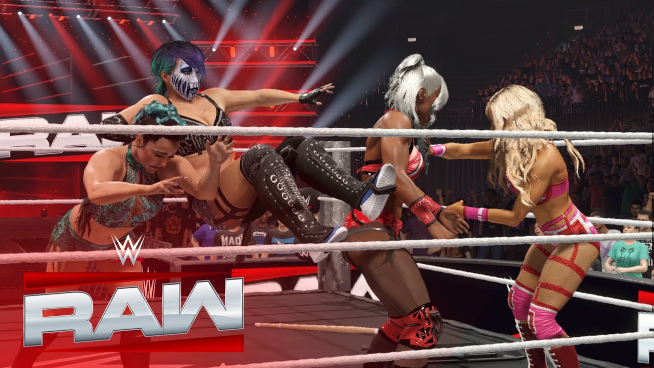 WWE 2K25 RAW - FATAL 4-WAY MATCH WINNER WILL FACE NAOMI AT EVOLUTION FOR THE INTERCONTINENTAL TITLE