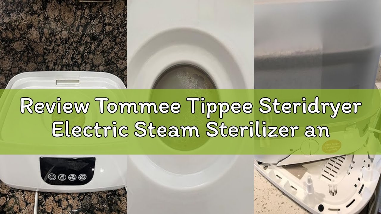 Review Tommee Tippee Steridryer Electric Steam Sterilizer and Dryer, White, for Baby Bottles and Fee