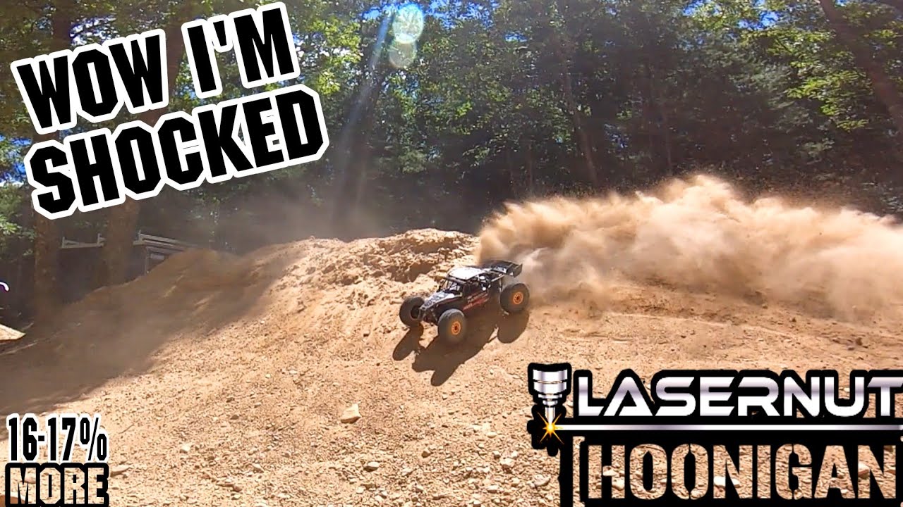 HOONING the Losi Lasernut U4 Racer Scale RC Buggy