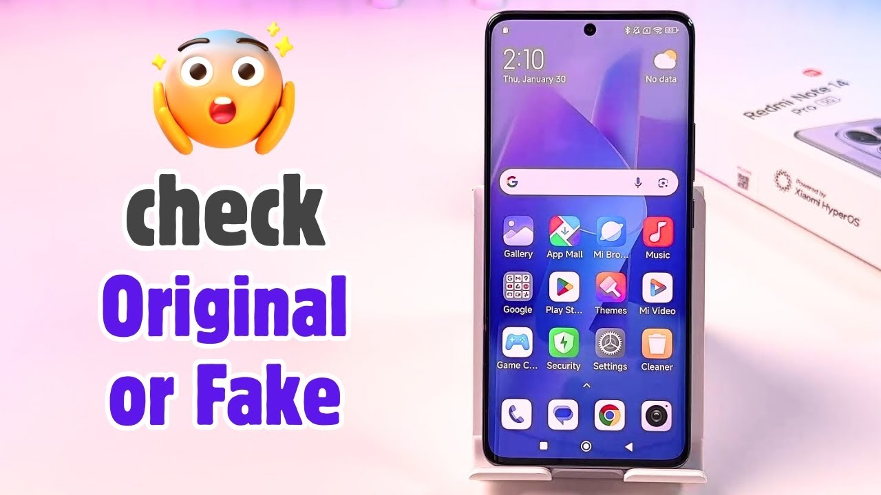 Verify Your Redmi Note 14 Pro 5G - Real or Fake? Step-by-Step Guide