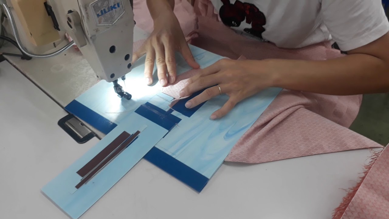 Rập mổ túi 1 cơi  1cm ,có nắp