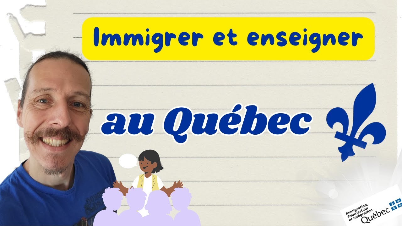 IMMIGRER et ENSEIGNER 👩&zwj;🏫 au QU&Eacute;BEC ⚜️ !! [permis probatoire d'enseignement] #immigrerauqu&eacute;bec #qc