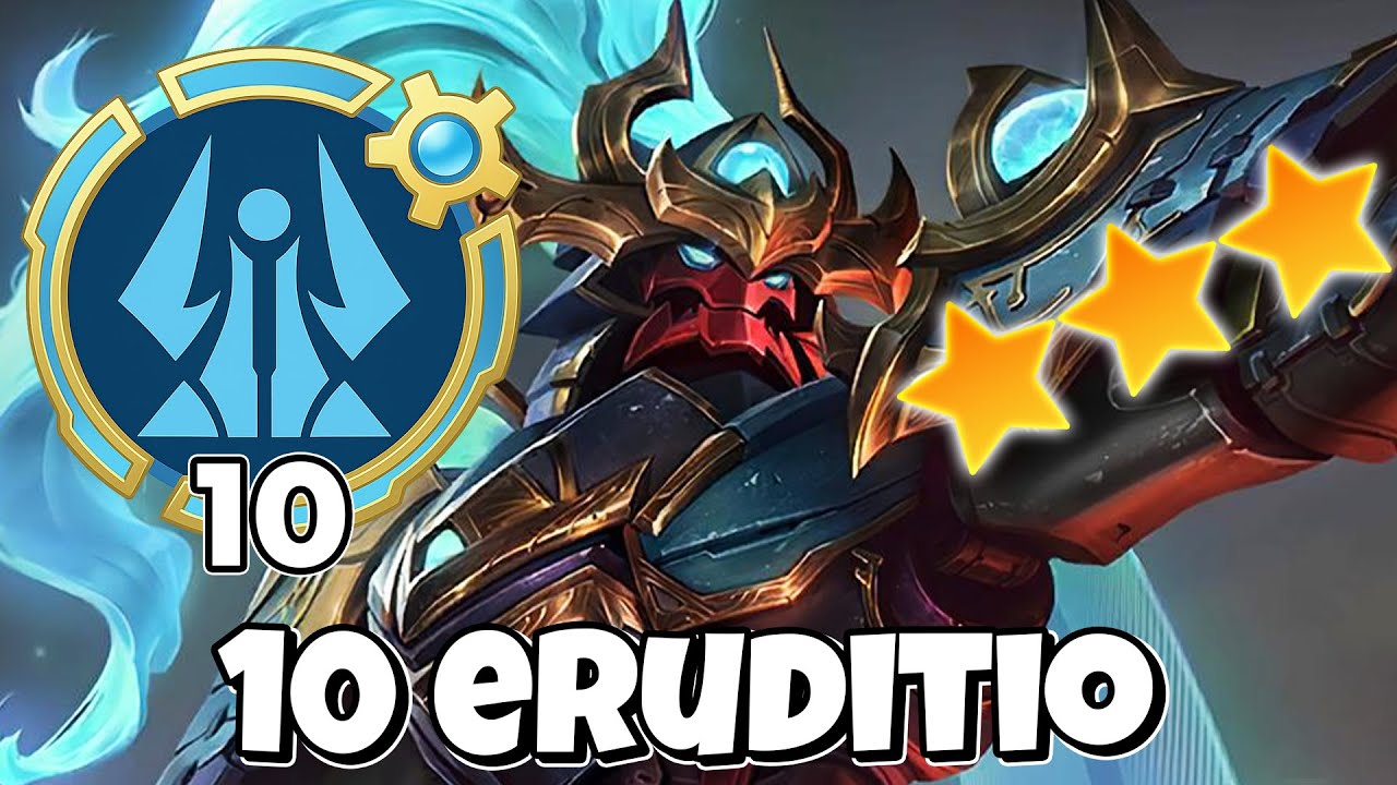 10 ERUDITIO + HYPER ALPHA = 200 JT DAMAGE!! MAGIC CHESS GO GO