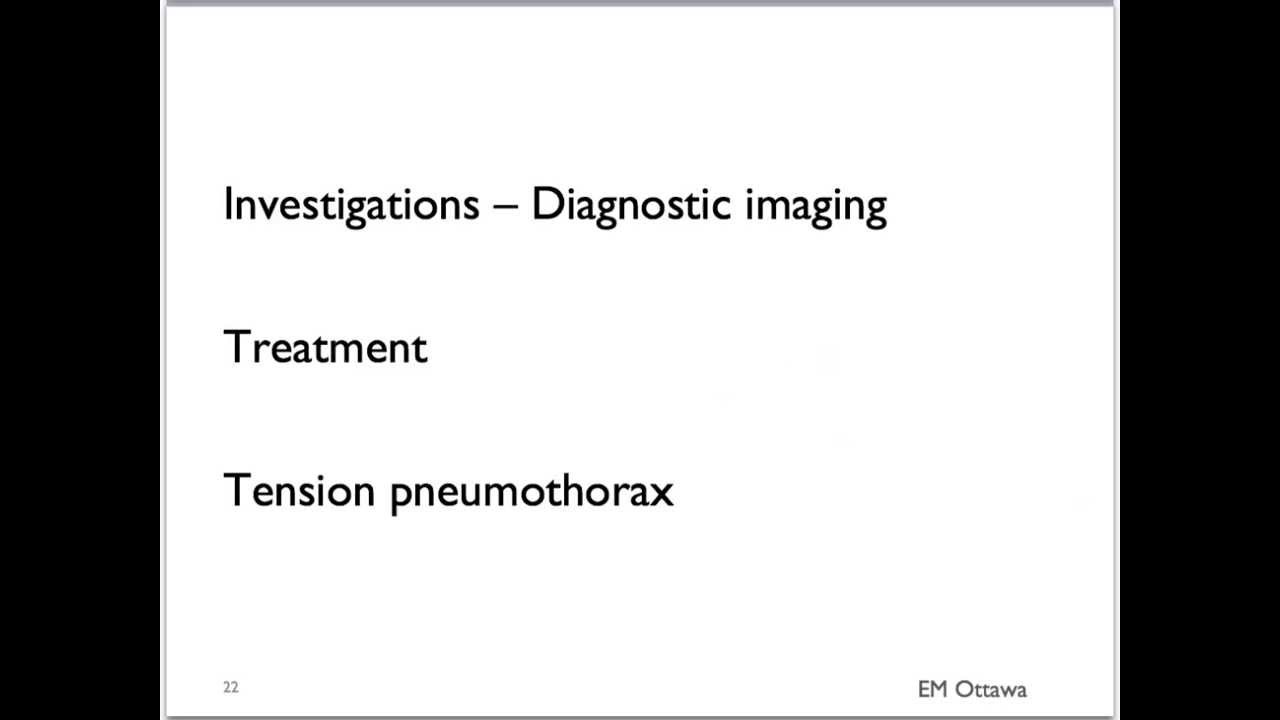 Pneumothorax Part 2