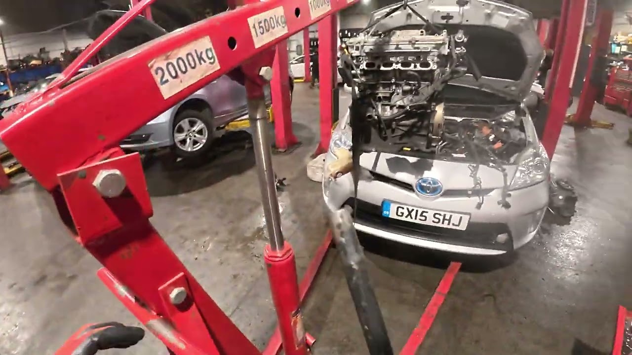 wkladam silnik toyota prius 3 czesc 2