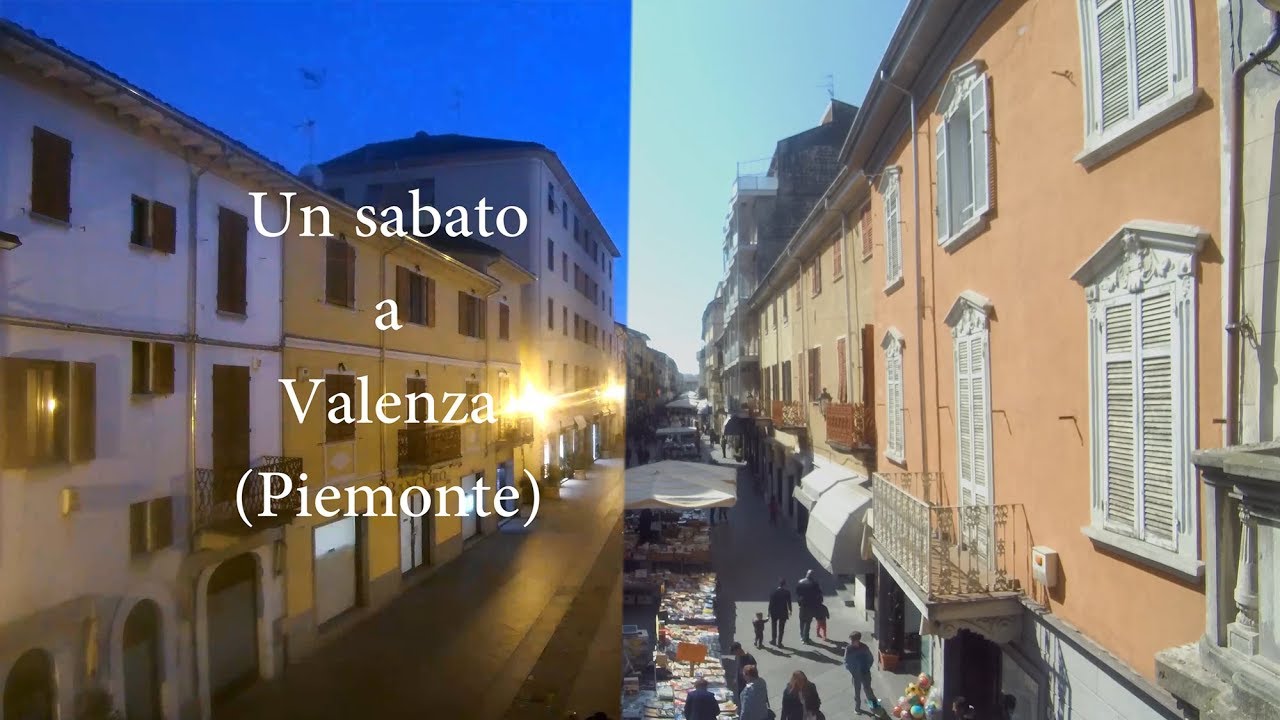 Un sabato a Valenza timelapse