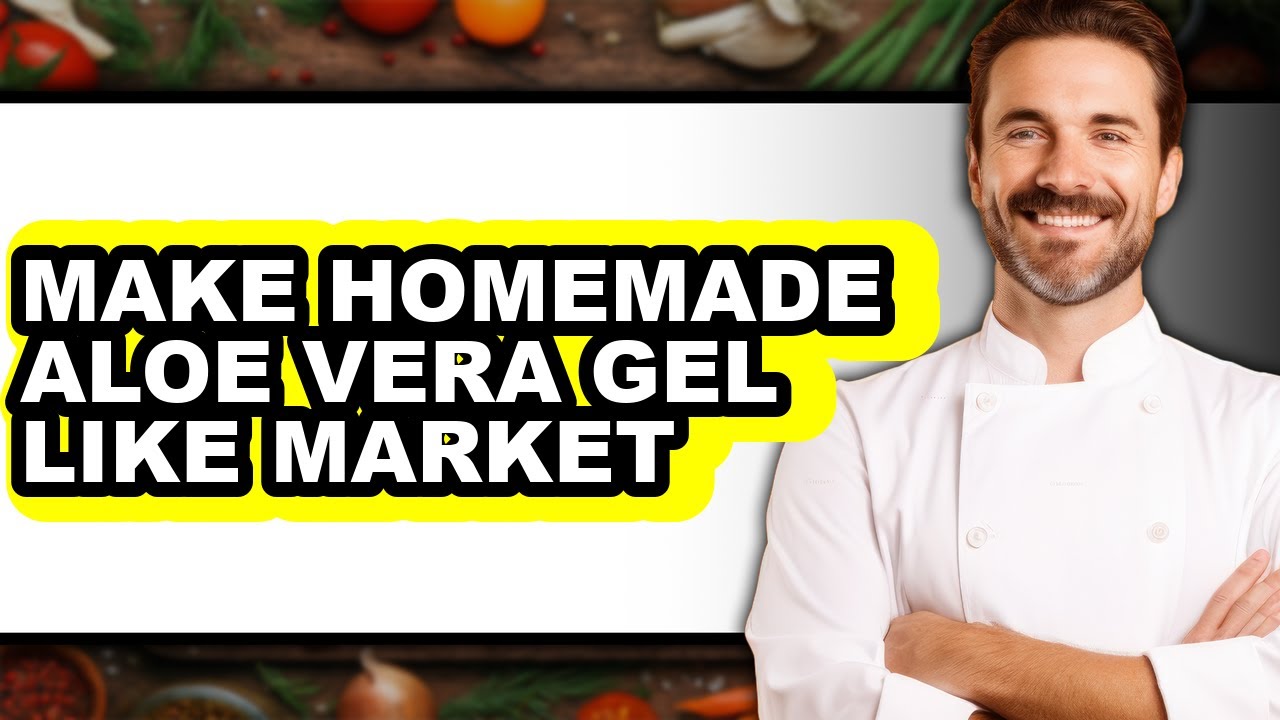 How to Make Homemade Aloe Vera Gel Like Market (easy Method)