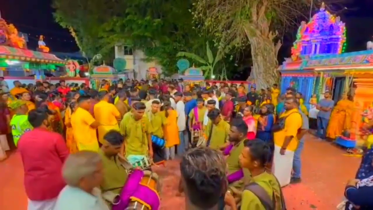 Thaipusam booking Sungai Siput 💚🖤🔥#srum #urumi_melam #subscribe #like #share 
