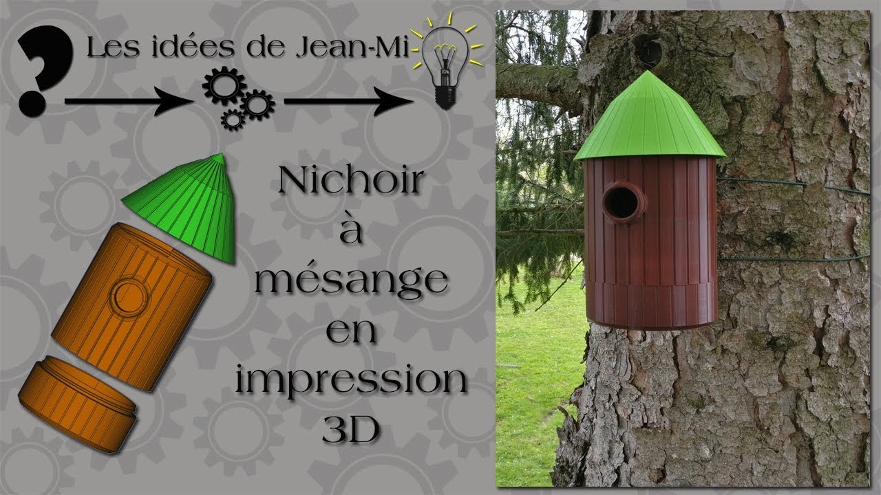 Comment faire un nichoir à mésange en impression 3D