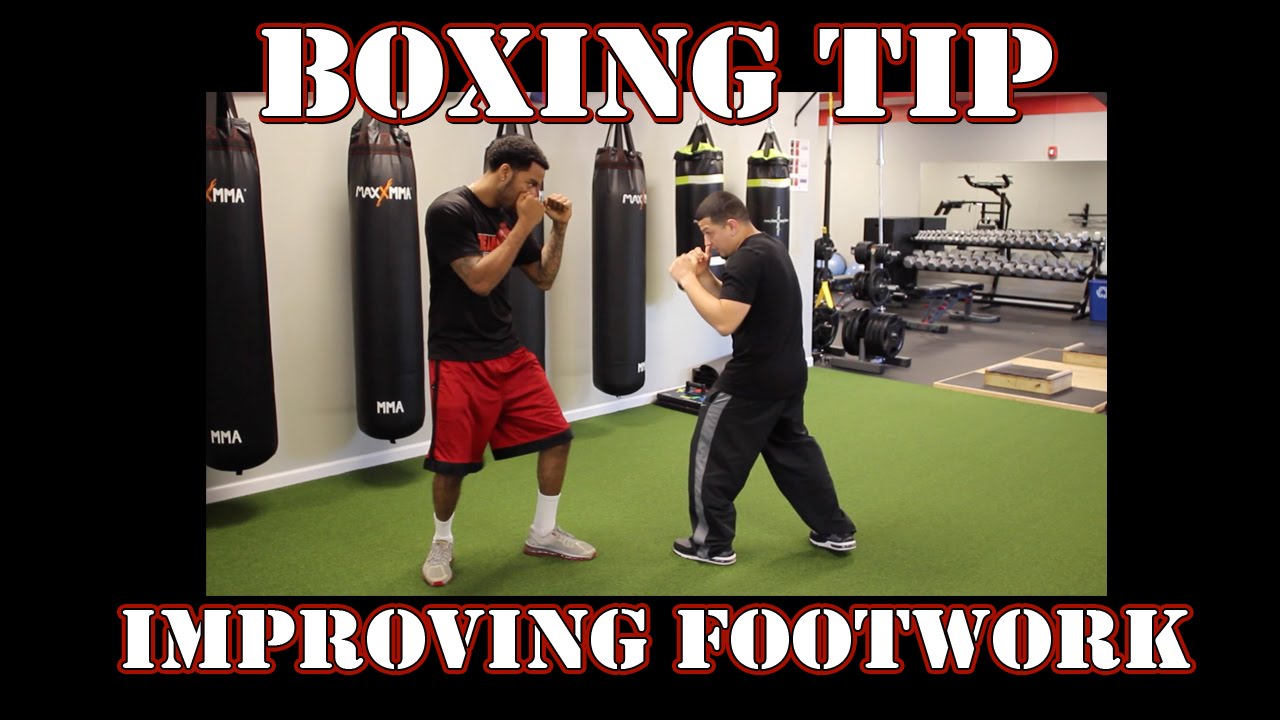 Boxing Tip: Improving Footwork - Forward & Backward Movement // Boxing For BEGINNERS