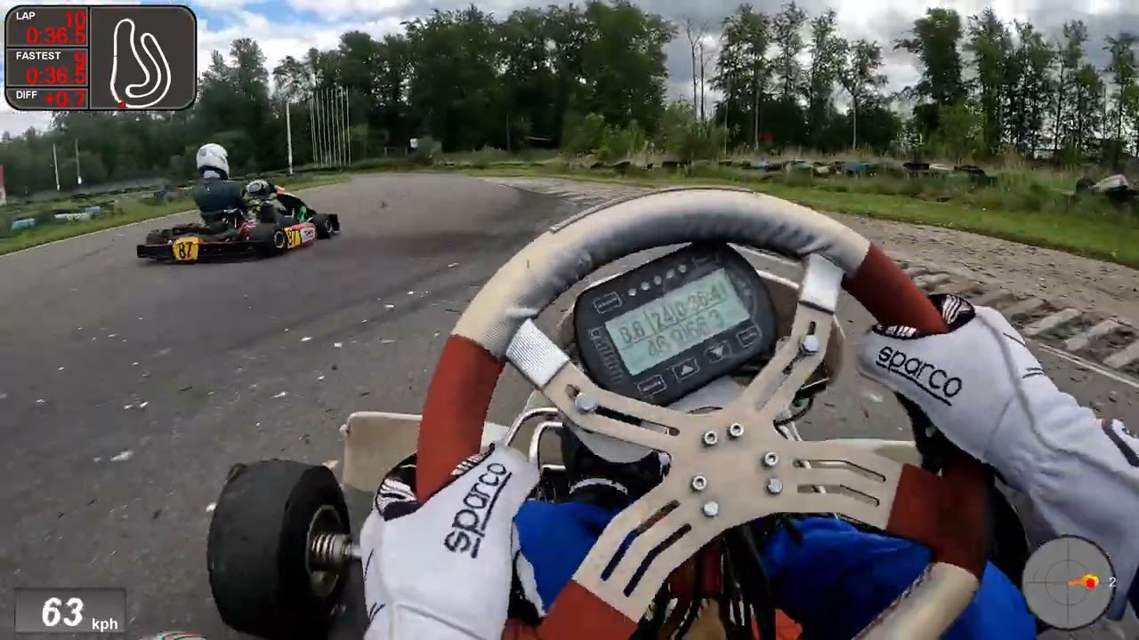 Rotax Max, Tony kart, track Izhorez, St-Petersburg / onboard 4k