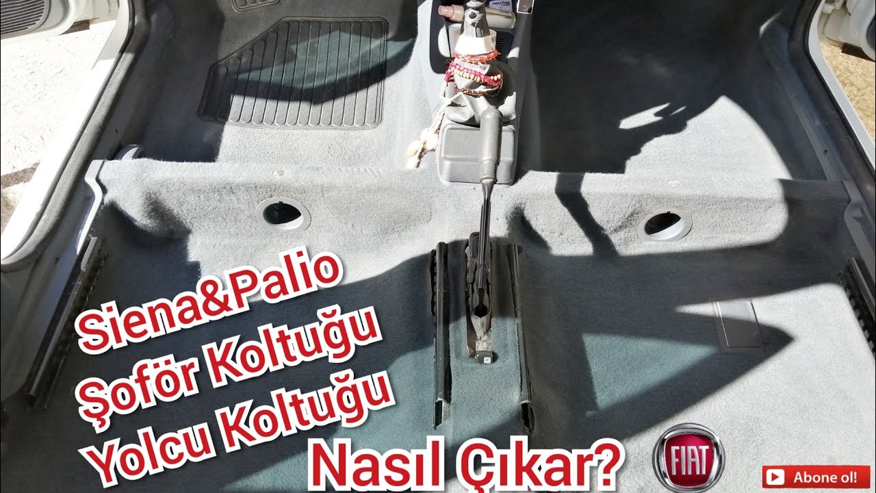 #fiat#siena#palio Şoför Koltuğu&Yolcu Koltuğu Nasıl Çıkar? detaylı anlatım