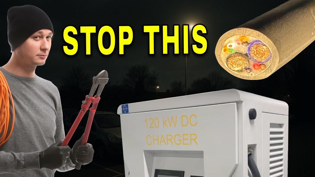 How To Keep EV Chargers Safe from Thieves!