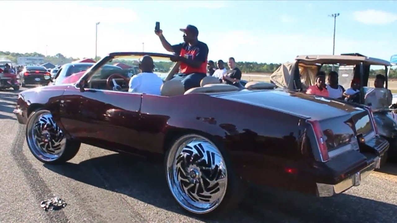 Veltboy314 - Best Of 2017 - Candy Brandywine Vert Cutlass on DUB Floaters