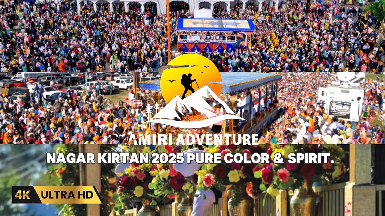 Amiri Adventure: It All Begins at Nagar Kirtan 2025 — Color, Devotion & Unstoppable Energy