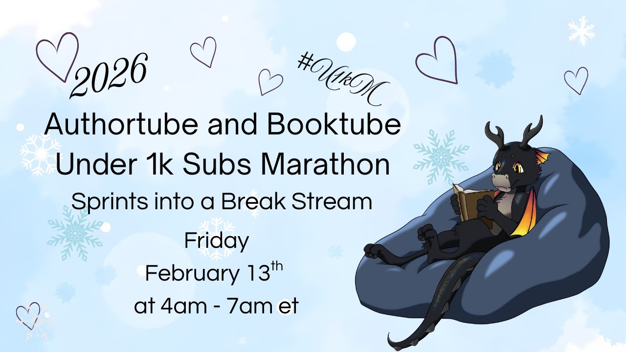 Sprinting to a Morning Break!  - Authortube & Booktube Under 1K Marathon! #U1KM