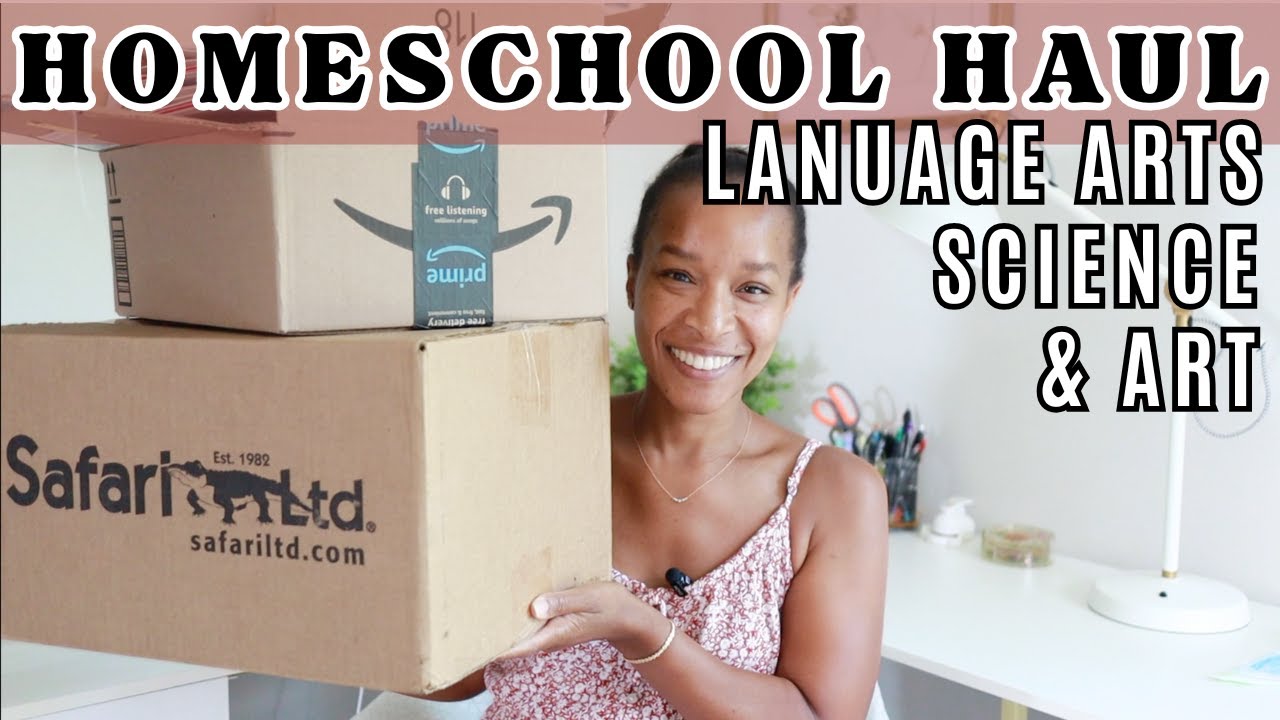 HOMESCHOOL HAUL | SCIENCE & ART | SUPPLIES & ACTIVITIES