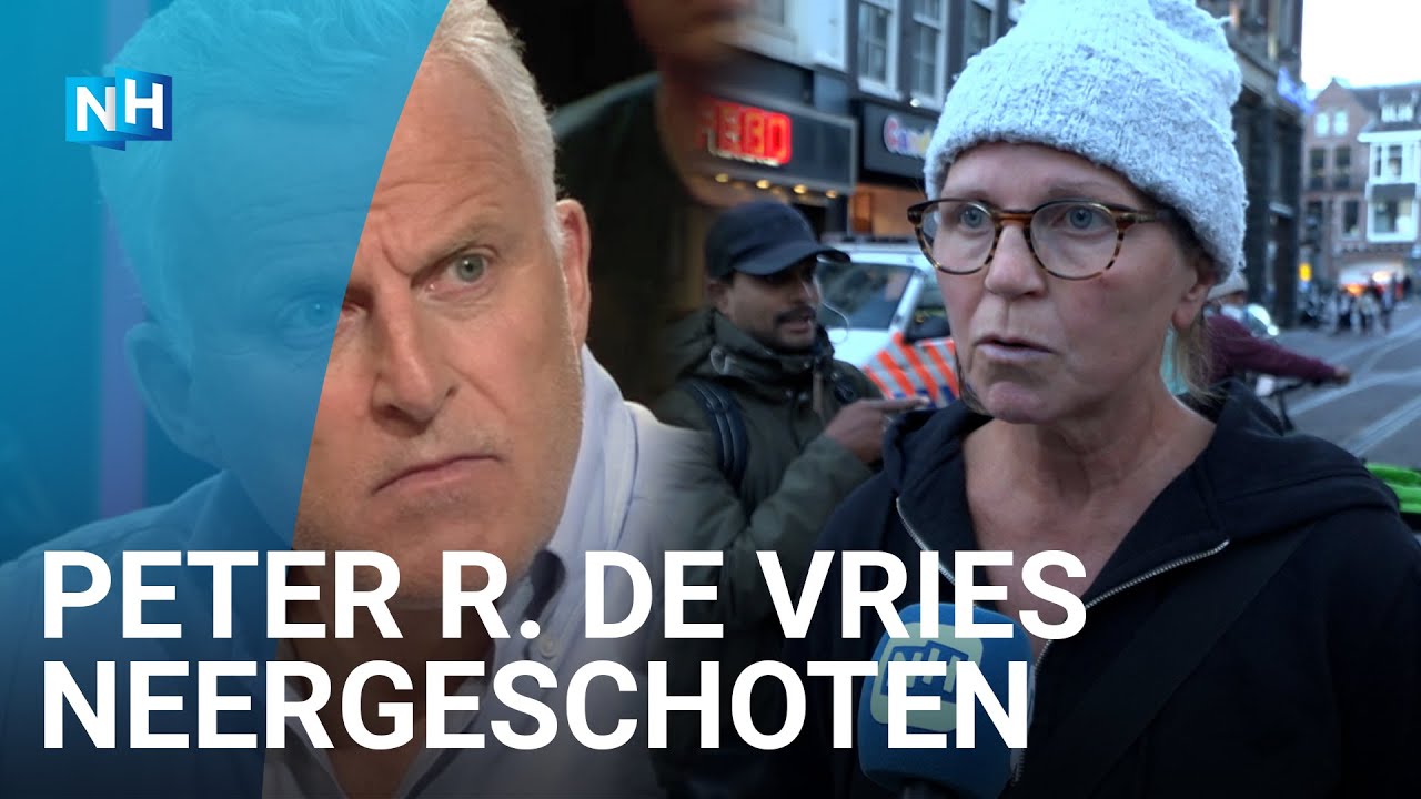 Omstanders in shock na aanslag op Peter R. de Vries
