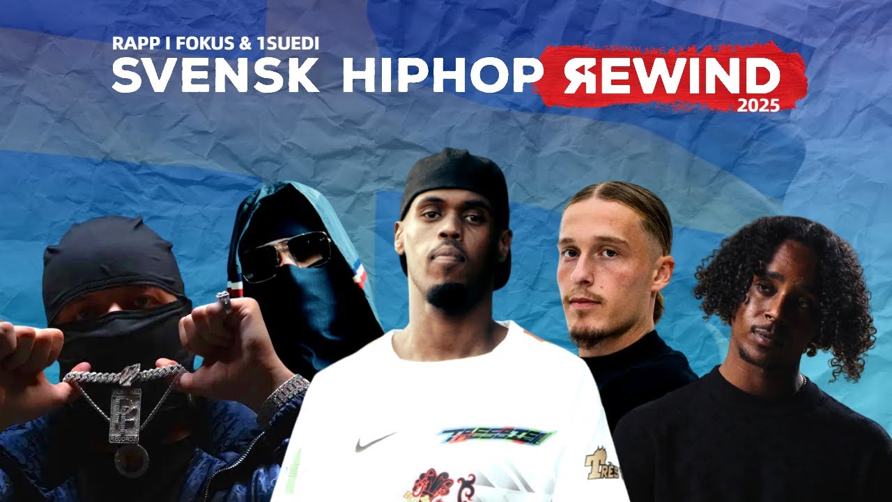 Svensk Hiphop Rewind 2025 - Full Podcast | RIF & 1Suedi